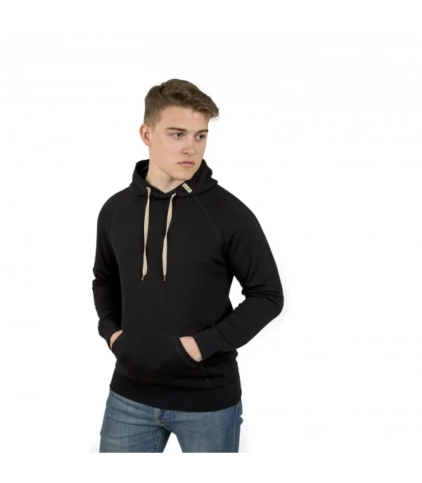 Sweatshirt Chaud Et Confortable à Capuche En Pure Laine Mérinos vente pas cher 5