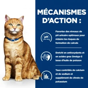 Top ventes HILL’S Pet Nutrition C/D Urinary Multicare Sachet Repas Pour Chat Poulet 18