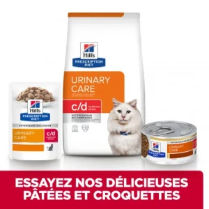 HILL’S Pet Nutrition C/D Urinary Stress Multicare Sachet Repas Pour Chat Poulet boutique en ligne 14
