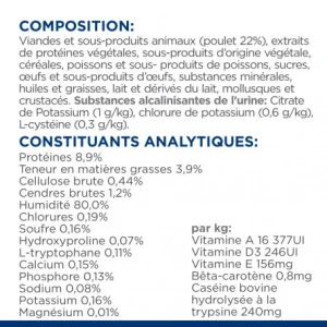 HILL’S Pet Nutrition C/D Urinary Stress Multicare Sachet Repas Pour Chat Poulet boutique en ligne 24