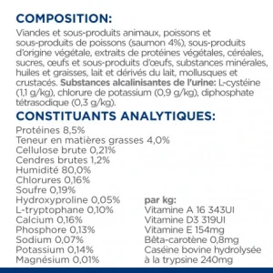 HILL’S Pet Nutrition C/D Urinary Stress Multicare Sachet Repas Pour Chat Saumon soldes en ligne 24