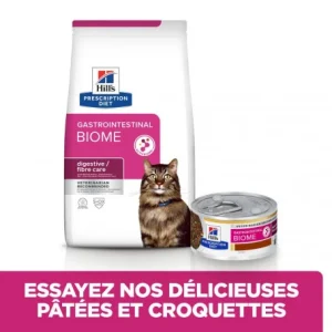HILL’S Pet Nutrition Gastrointestinal Biome Mijotés Pour Chat Poulet & Légumes Prestation Et Rapide 14