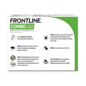 Boehringer Ingelheim Frontline Combo Chat achetez pas cher 9
